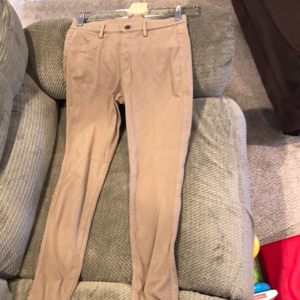 Uniqlo brown/tan jeggings